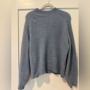 Sezane Otis Jumper Vintage Blue - Size XS